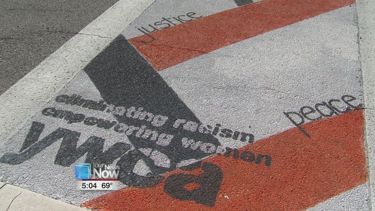 Van Wert YWCA raises awareness through crosswalk art